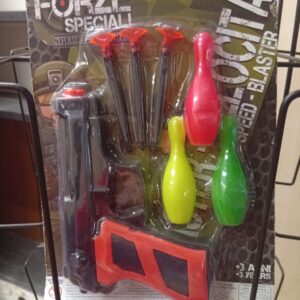 Pistola con dardi e birilli - Sacchetto A